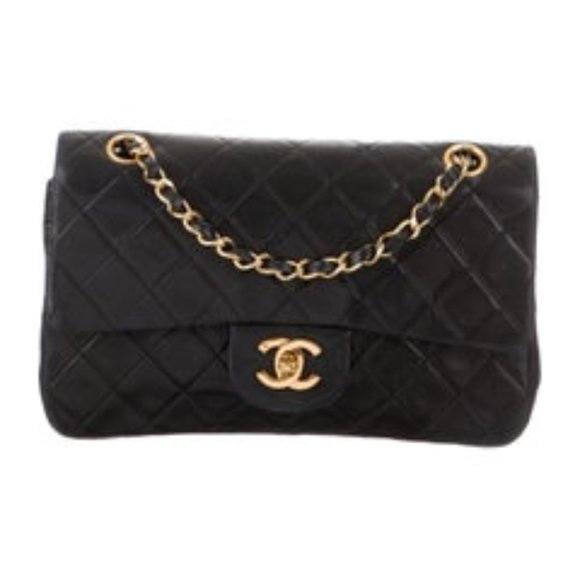 CHANEL Handbags - CHANEL Vintage Classic Small Double Flap Bag